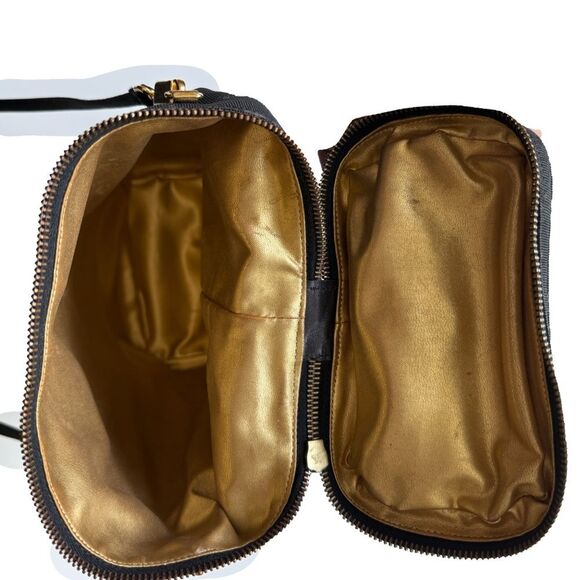 Vintage Salvatore Ferragamo 1990s Travel Shoe Bag – Black  – Made in Italy - Picture 4 of 12